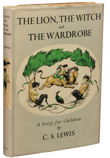 C.S. Lewis: The Lion, the Witch and the Wardrobe, first edition