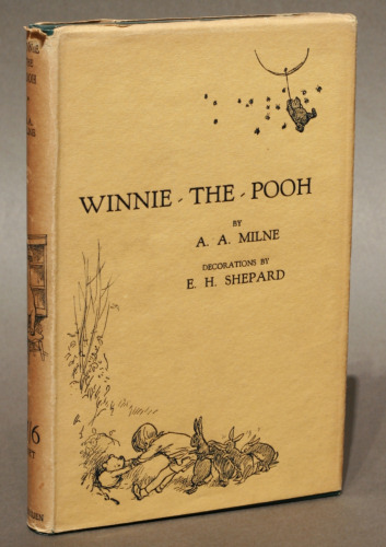 A.A. Milne: Winnie-the-Pooh, first edition